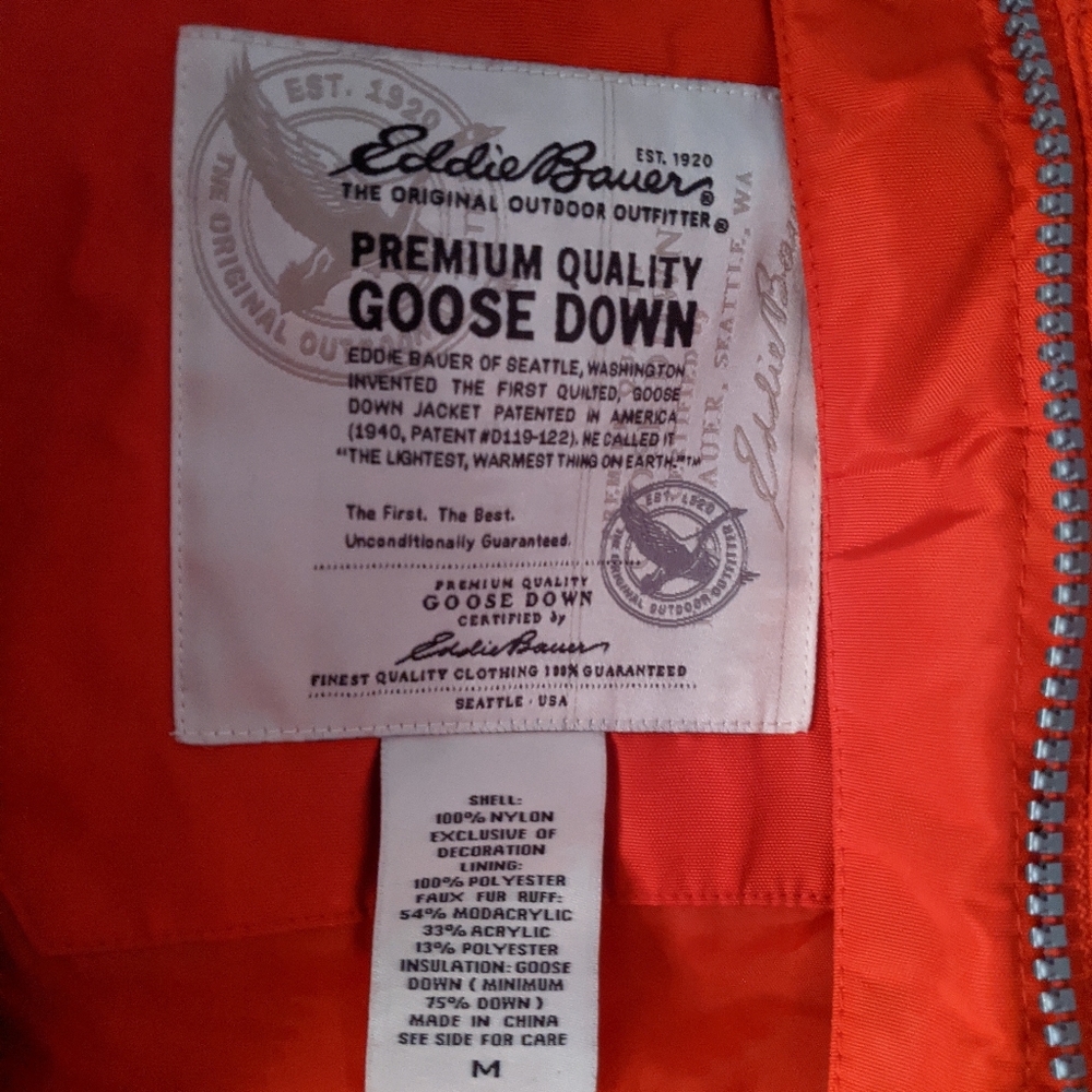 Eddie Bauer Hooded Down Vest